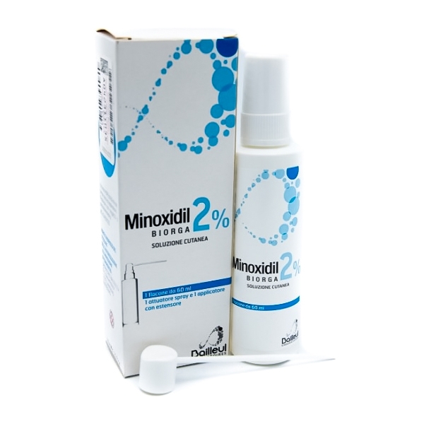 MINOXIDIL BIORGA SOLUZIONE CUTANEA 60ML 2%