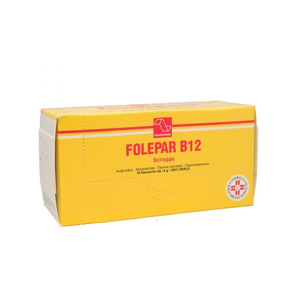 FOLEPAR B12*10FL SCIR 12G