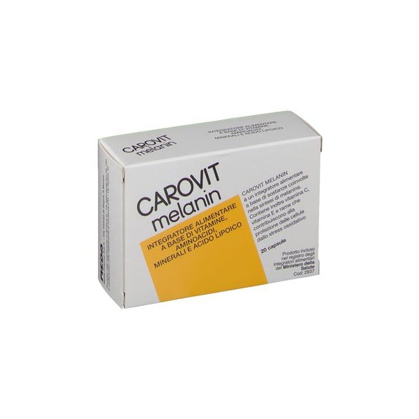 CAROVIT MELANIN S/BETACAR 20PR