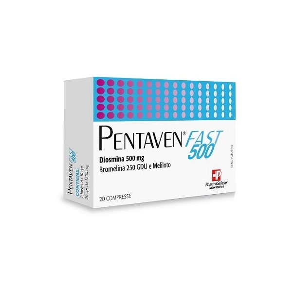 PENTAVEN FAST 500 20 COMPRESSE