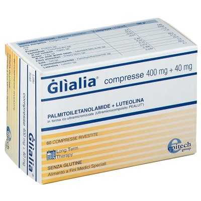 GLIALIA 400 MG + 40 MG 60 COMPRESSE
