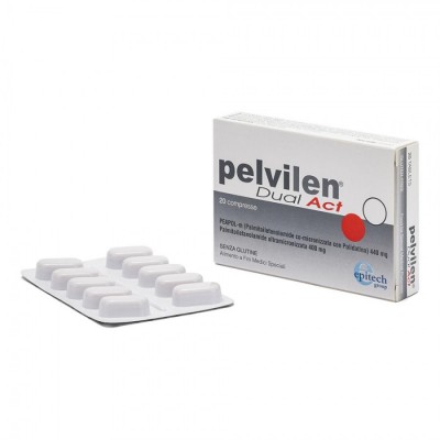 PELVILEN DUAL ACT 20 COMPRESSE