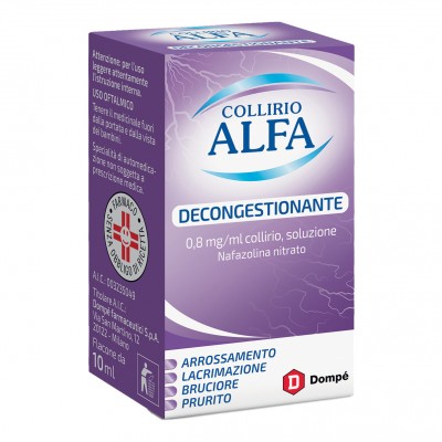 COLLIRIO ALFA GOCCE 10 ML 0,8 MG/ML