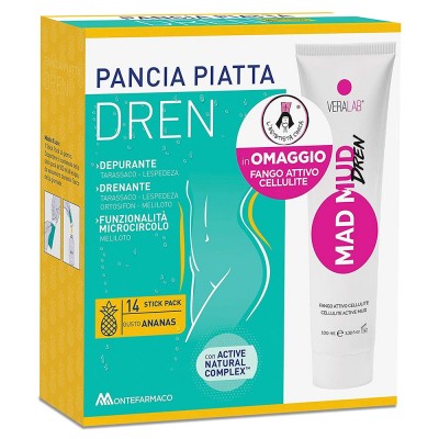 PANCIA PIATTA DREN ANANAS 14 BUSTINE