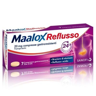 MAALOX REFLUSSO 20 MG 7 COMPRESSE GASTRORESISTENTI