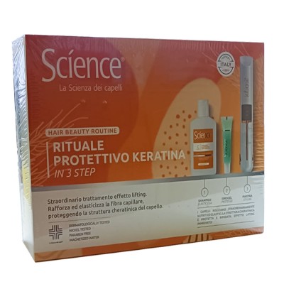 BOX SCIENCE RITUALE PROTETTIVO KERATINA