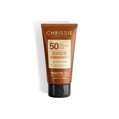 CHRISSIE Proactive Sun Viso SPF50 – Crema Solare Alta Protezione 60 ml