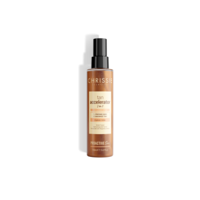 CHRISSIE PROACTIVE SUN TAN ACCELERATOR 2 IN 1 FACE & BODY 150 ML