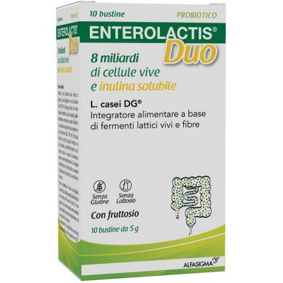 ENTEROLACTIS DUO POLV 10BUST