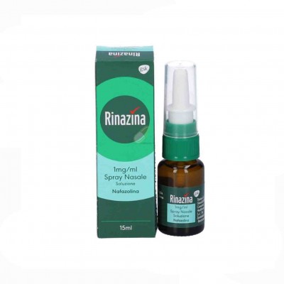Spray Nasal Rinazina 0,1% 15ml – Décongestionnant