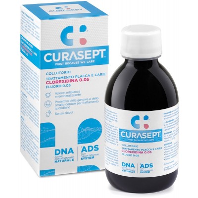 Curasept ADS DNA Bain de Bouche – Chlorhexidine 0,05% + Fluor