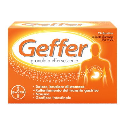Geffer Granulat Efervescent 24 Plicuri 5 g