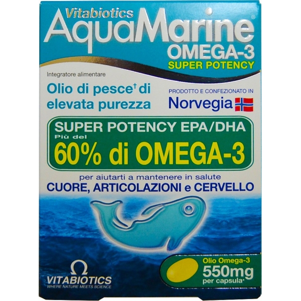 AQUA MARINE OMEGA 3 SUPER 60cps