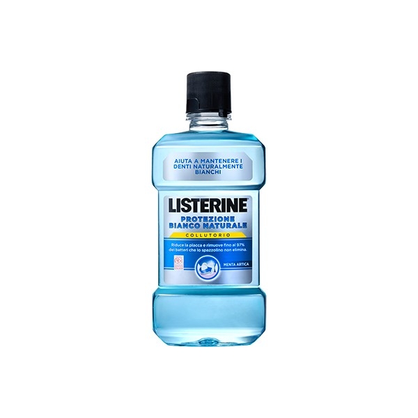 LISTERINE NATURAL WHITE PROTECTION collutorio