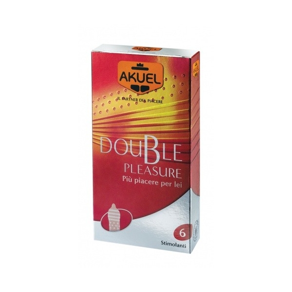 AKUEL DOUBLE PLEASURE profilattici