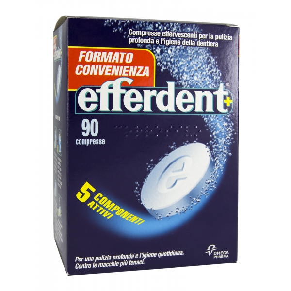 EFFERDENT+ pulizia dentiera